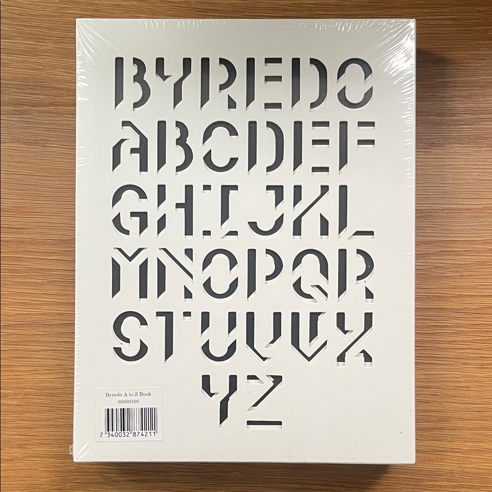 Byredo A to Z book - brand new in original packaging unopened
